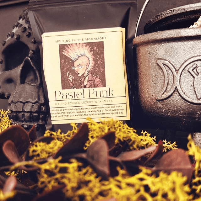 Pastel punk luxury wax melts 